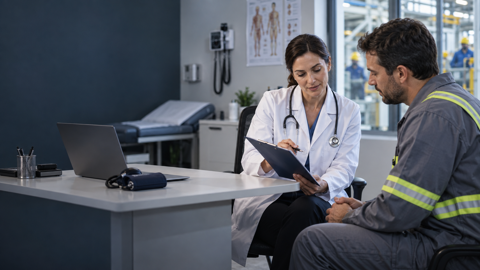 Contexto do serviço PCMSO: Programa de Controle Médico de Saúde Ocupacional
